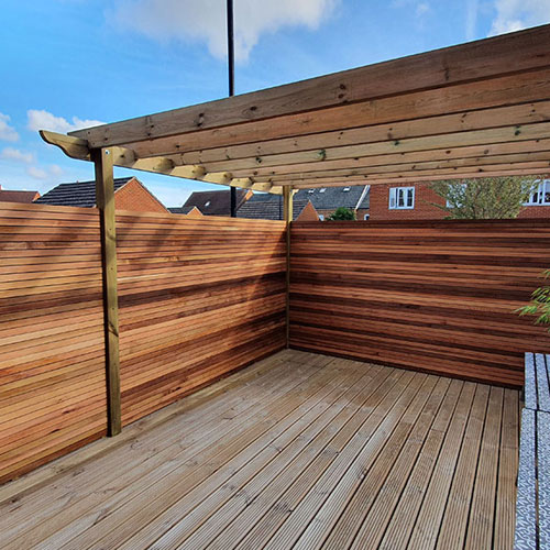 Cedar Fencing And Pergola Ashford