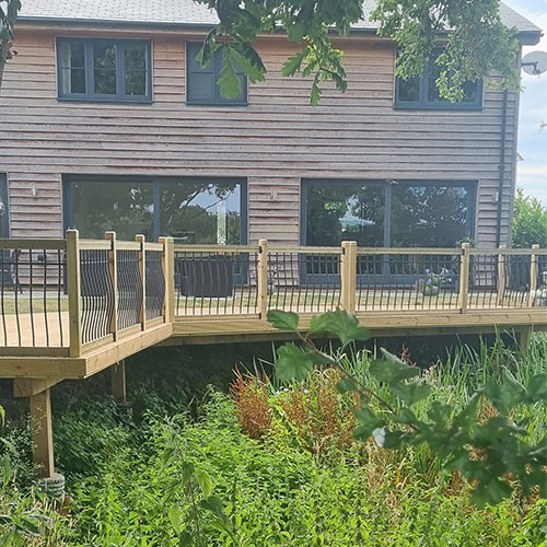 Curved Decking