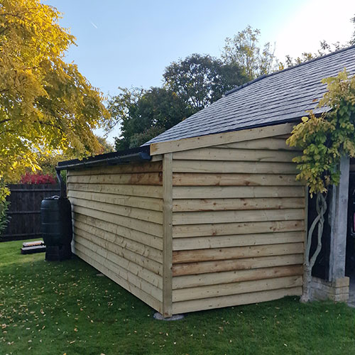 Lean To Shed Alkham