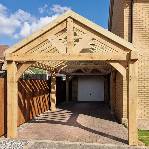Oak Carport Maidstone