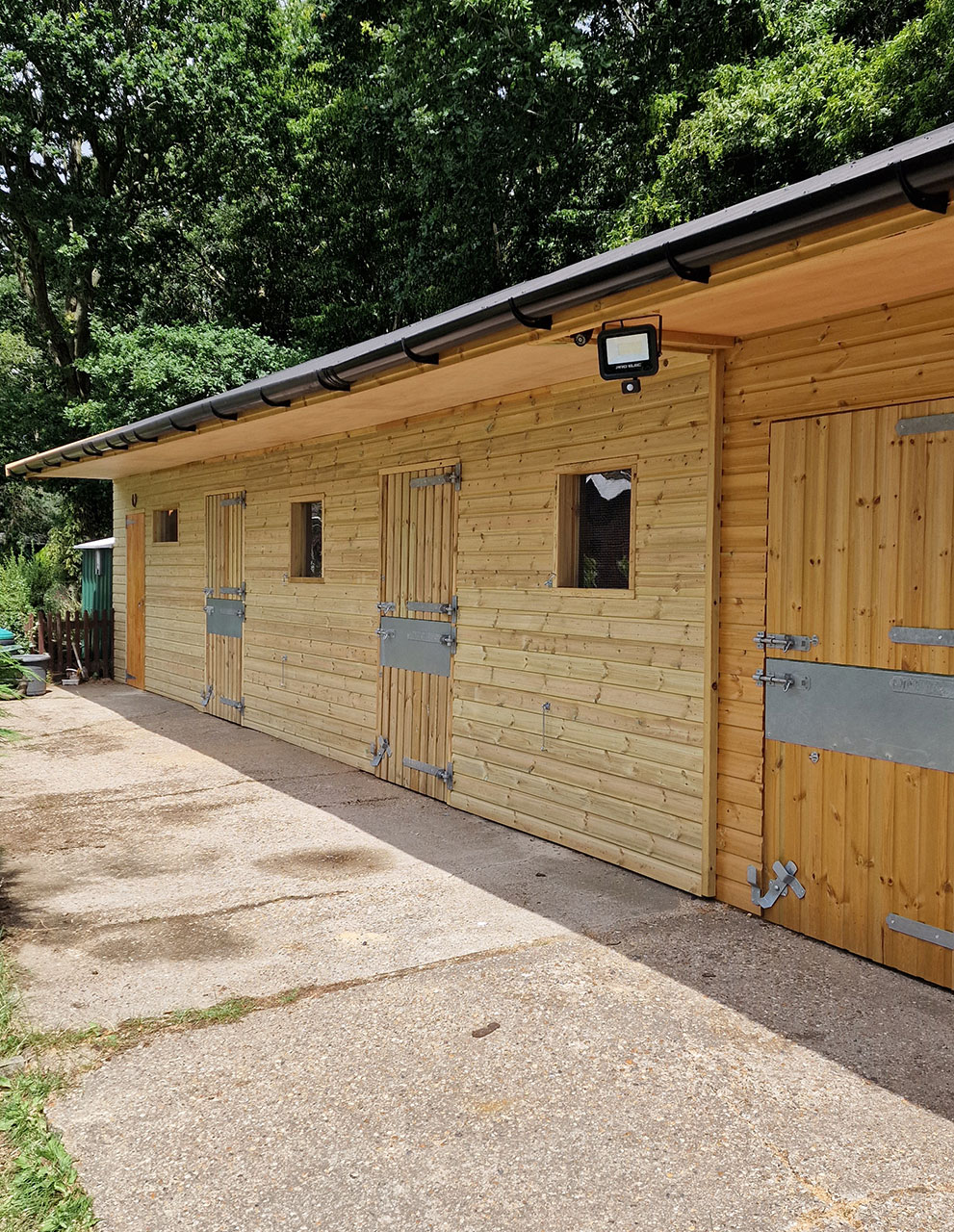 Recent equestrian building project by Brothers Carpentry Ltd