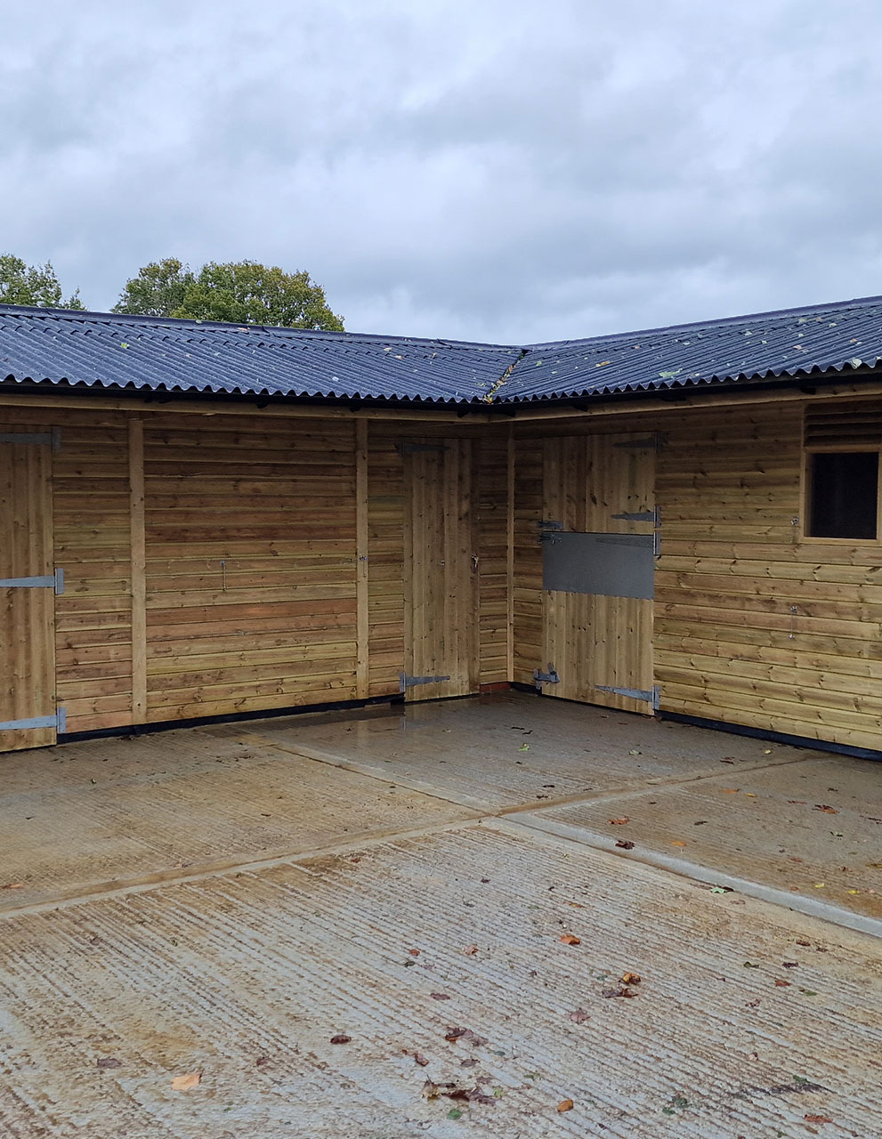 Recent equestrian building project by Brothers Carpentry Ltd