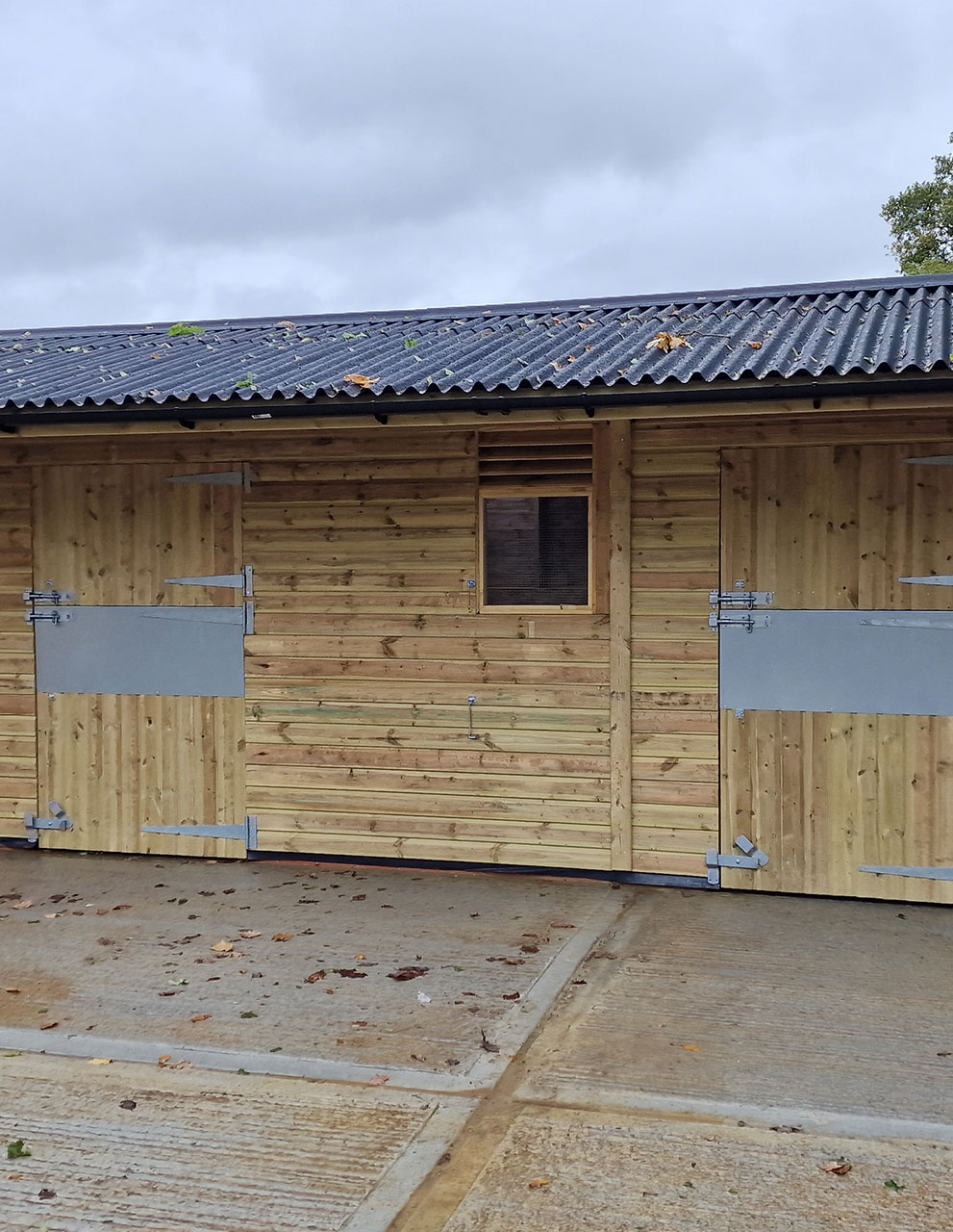 Recent equestrian building project by Brothers Carpentry Ltd