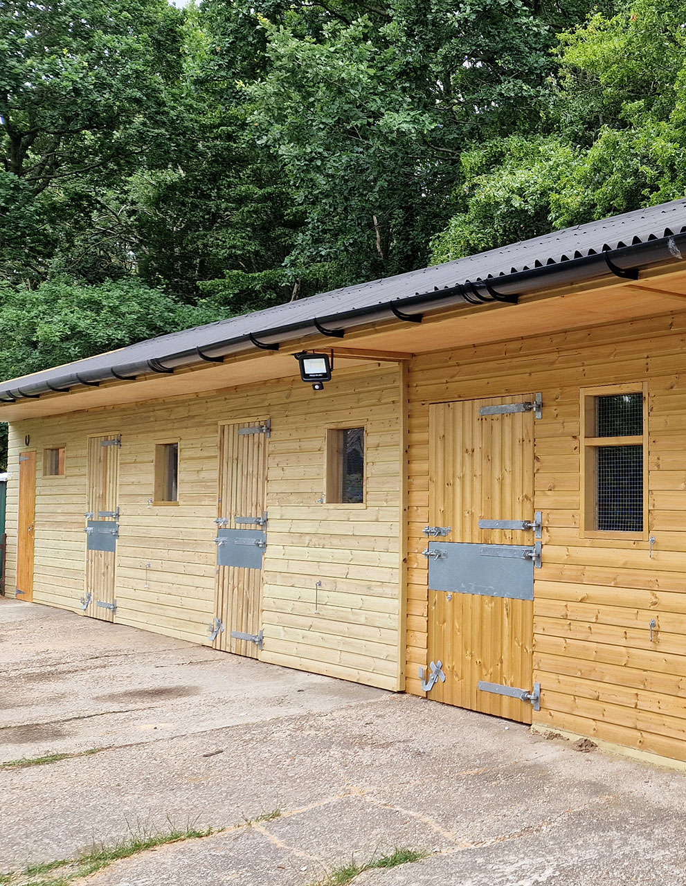 Recent equestrian building project by Brothers Carpentry Ltd