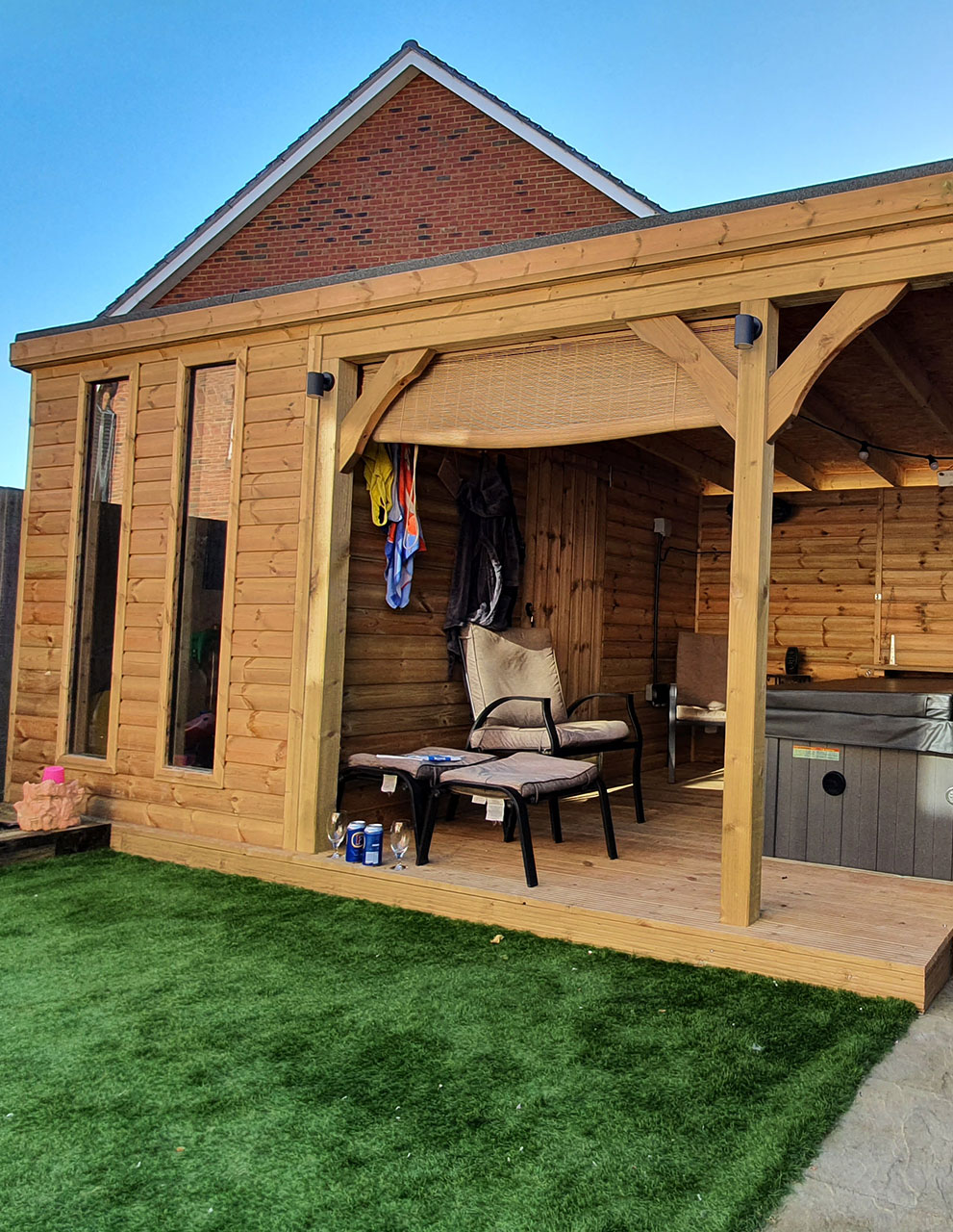 Recent garden room project by Brothers Carpentry Ltd