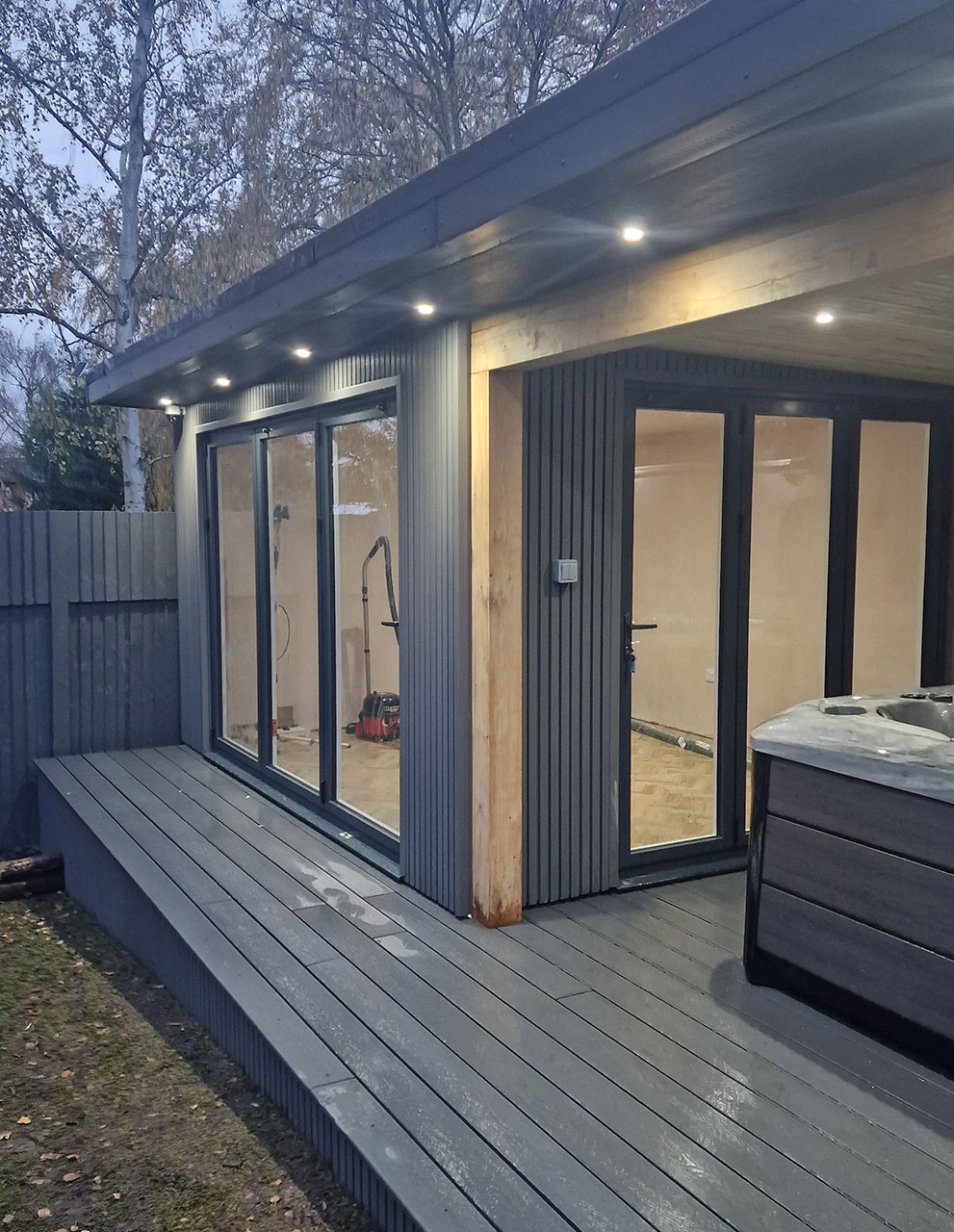Recent garden room project by Brothers Carpentry Ltd
