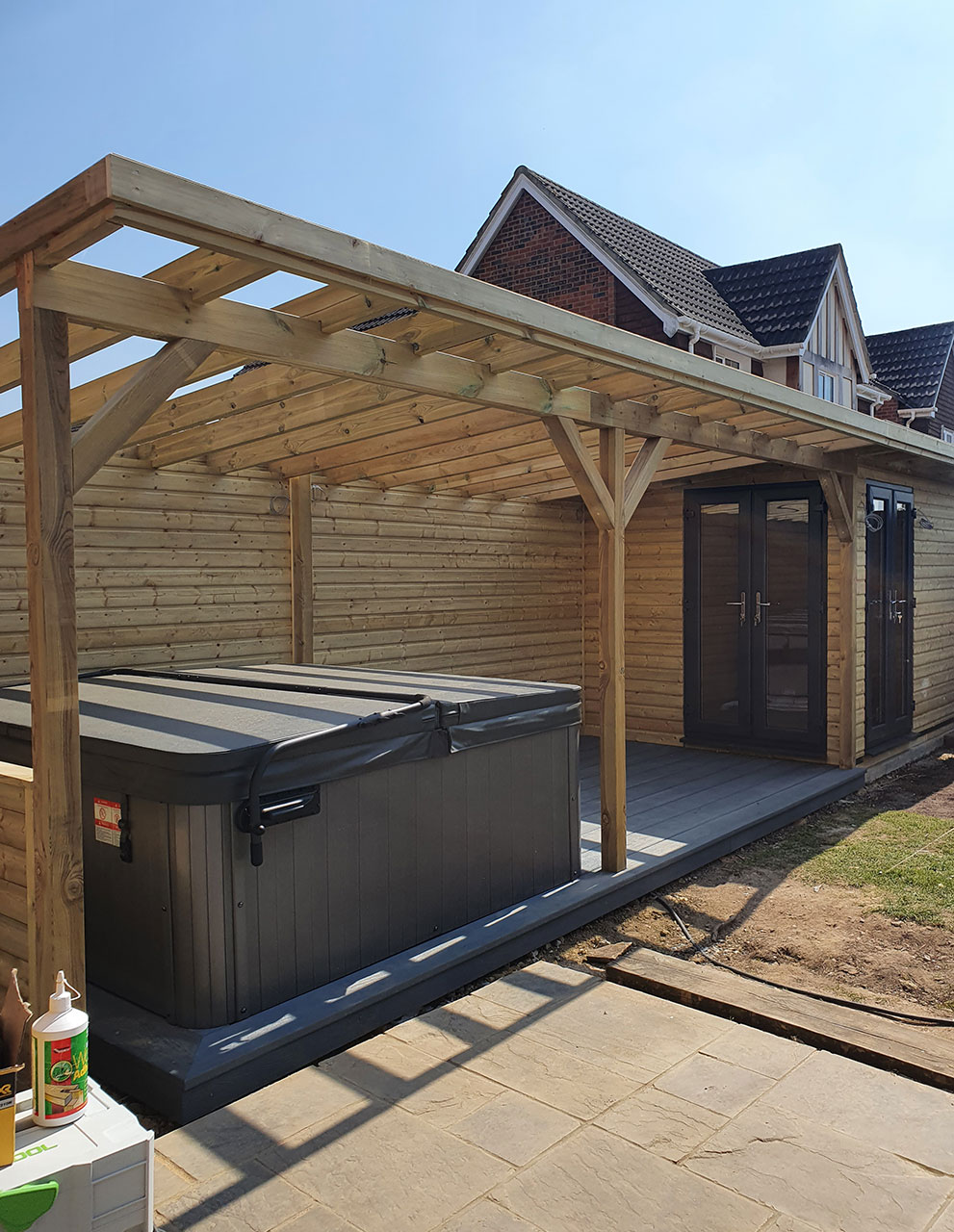 Recent garden room project by Brothers Carpentry Ltd