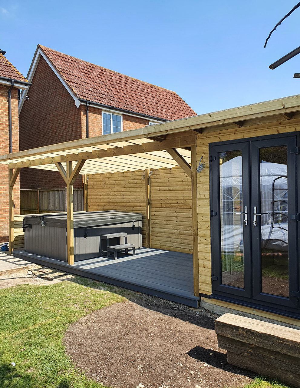 Recent garden room project by Brothers Carpentry Ltd