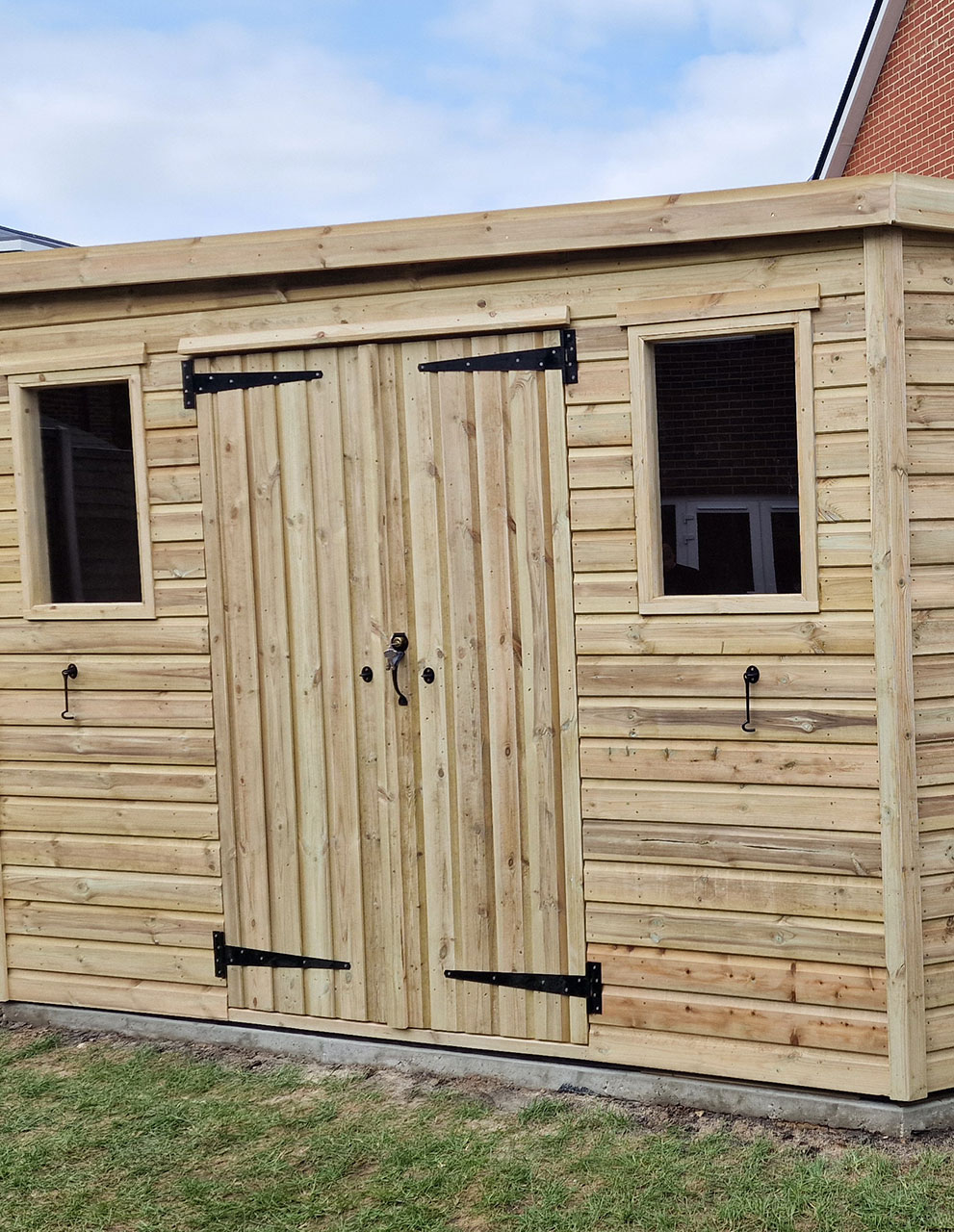 Recent garden shed project by Brothers Carpentry Ltd