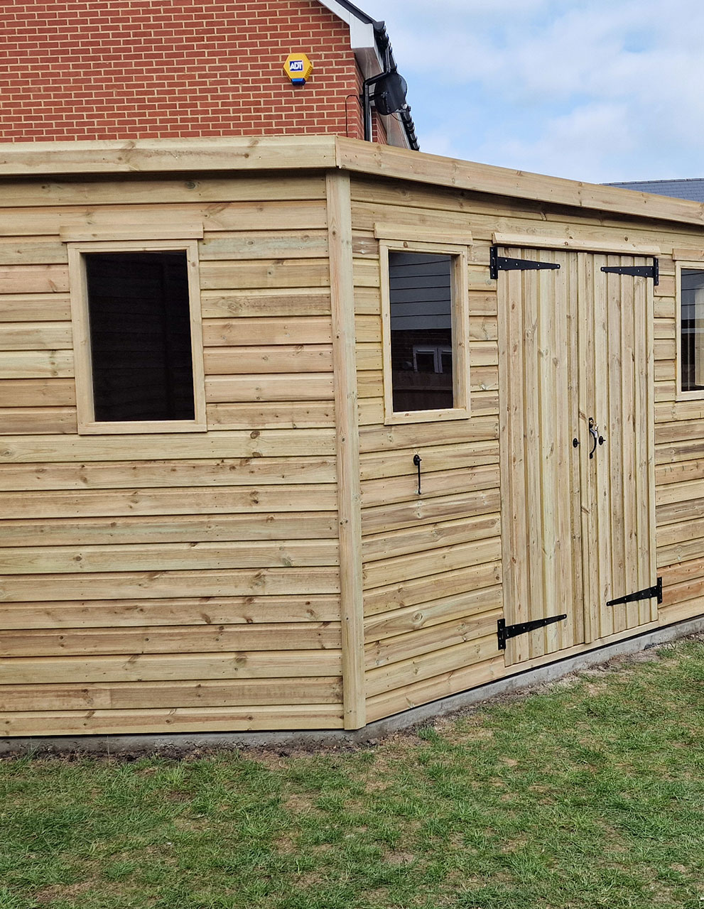 Recent garden shed project by Brothers Carpentry Ltd