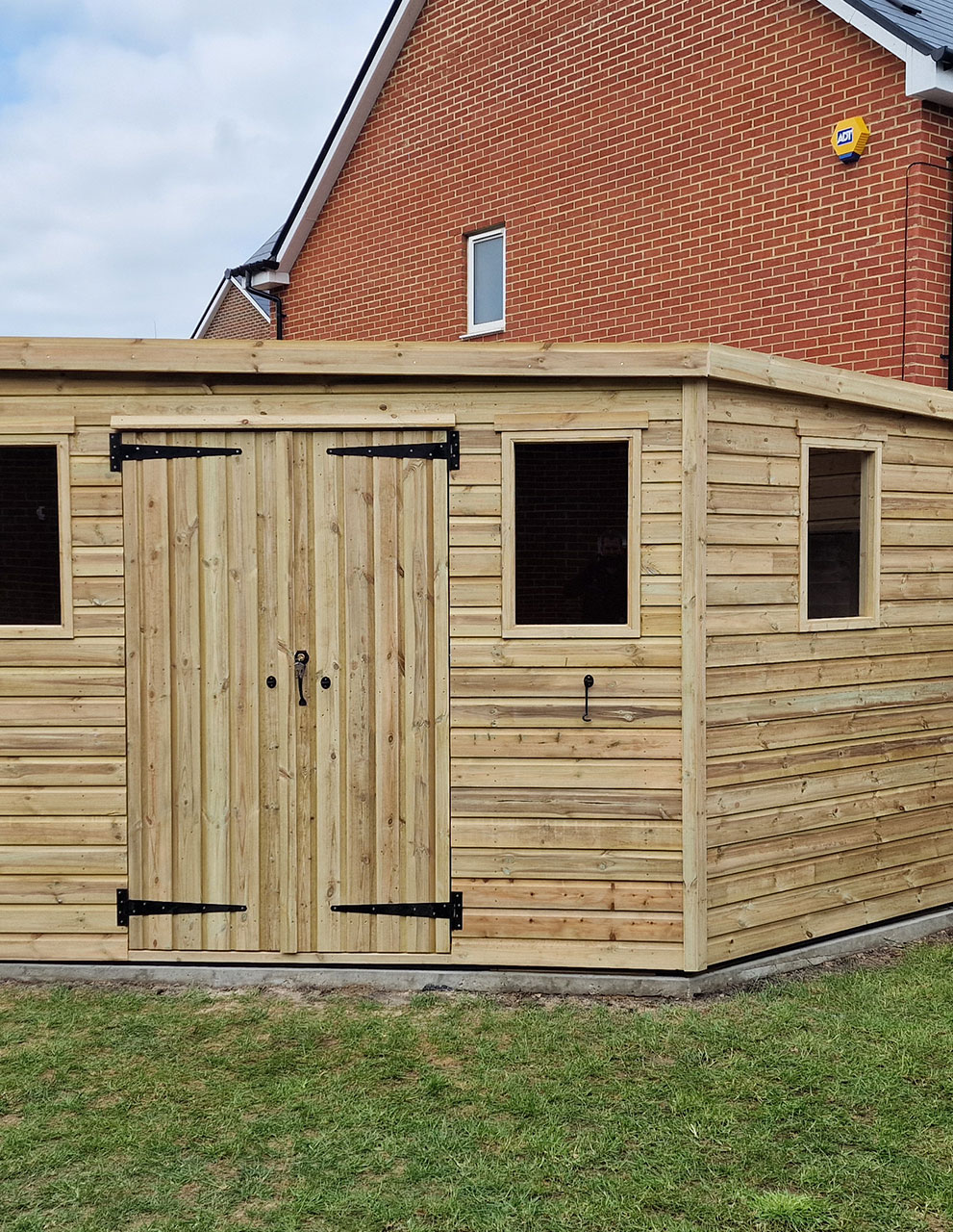 Recent garden shed project by Brothers Carpentry Ltd
