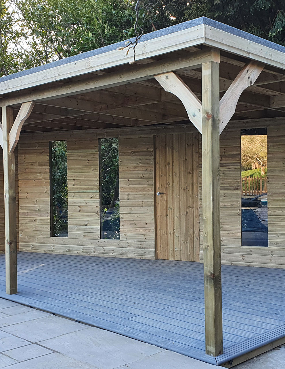 Recent garden shed project by Brothers Carpentry Ltd