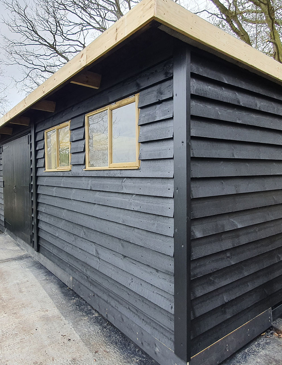 Recent garden shed project by Brothers Carpentry Ltd