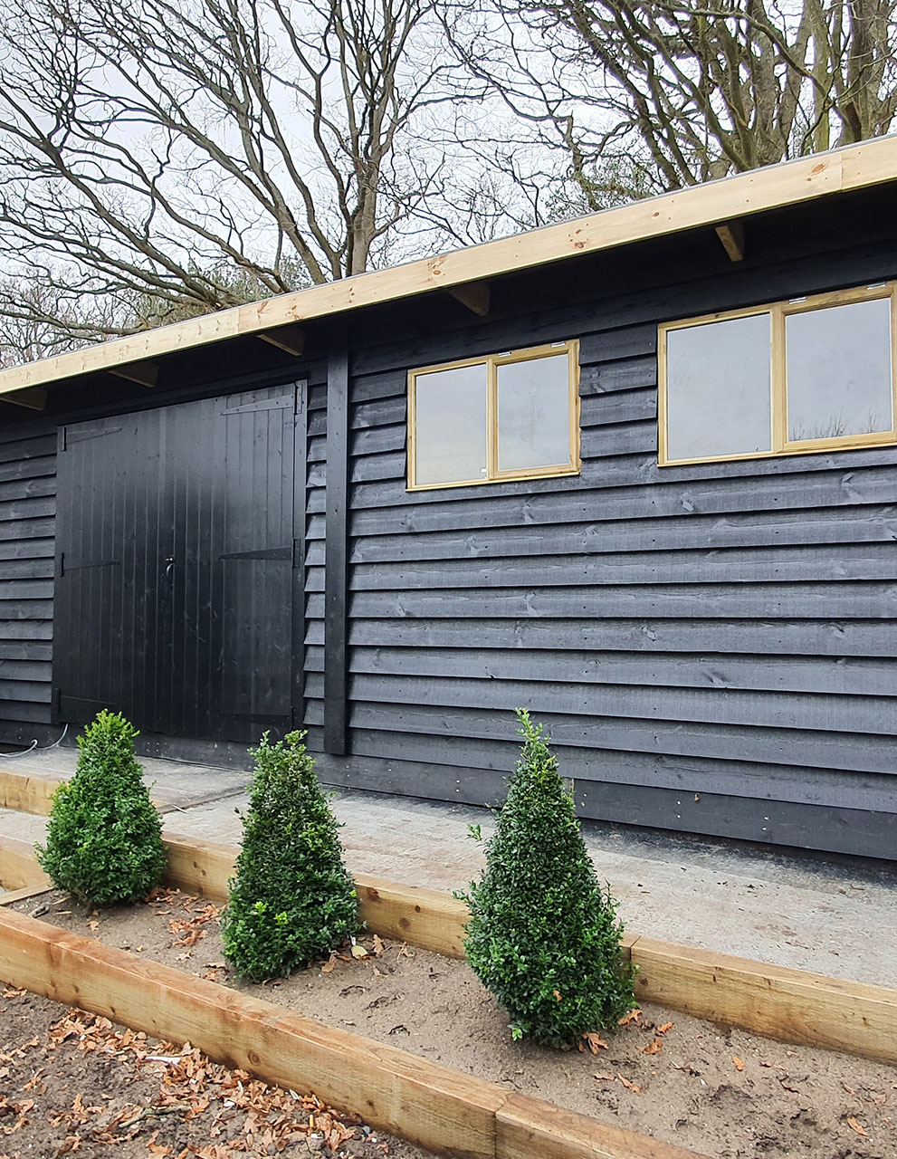 Recent garden shed project by Brothers Carpentry Ltd