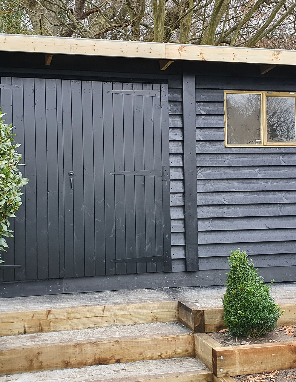 Recent garden shed project by Brothers Carpentry Ltd