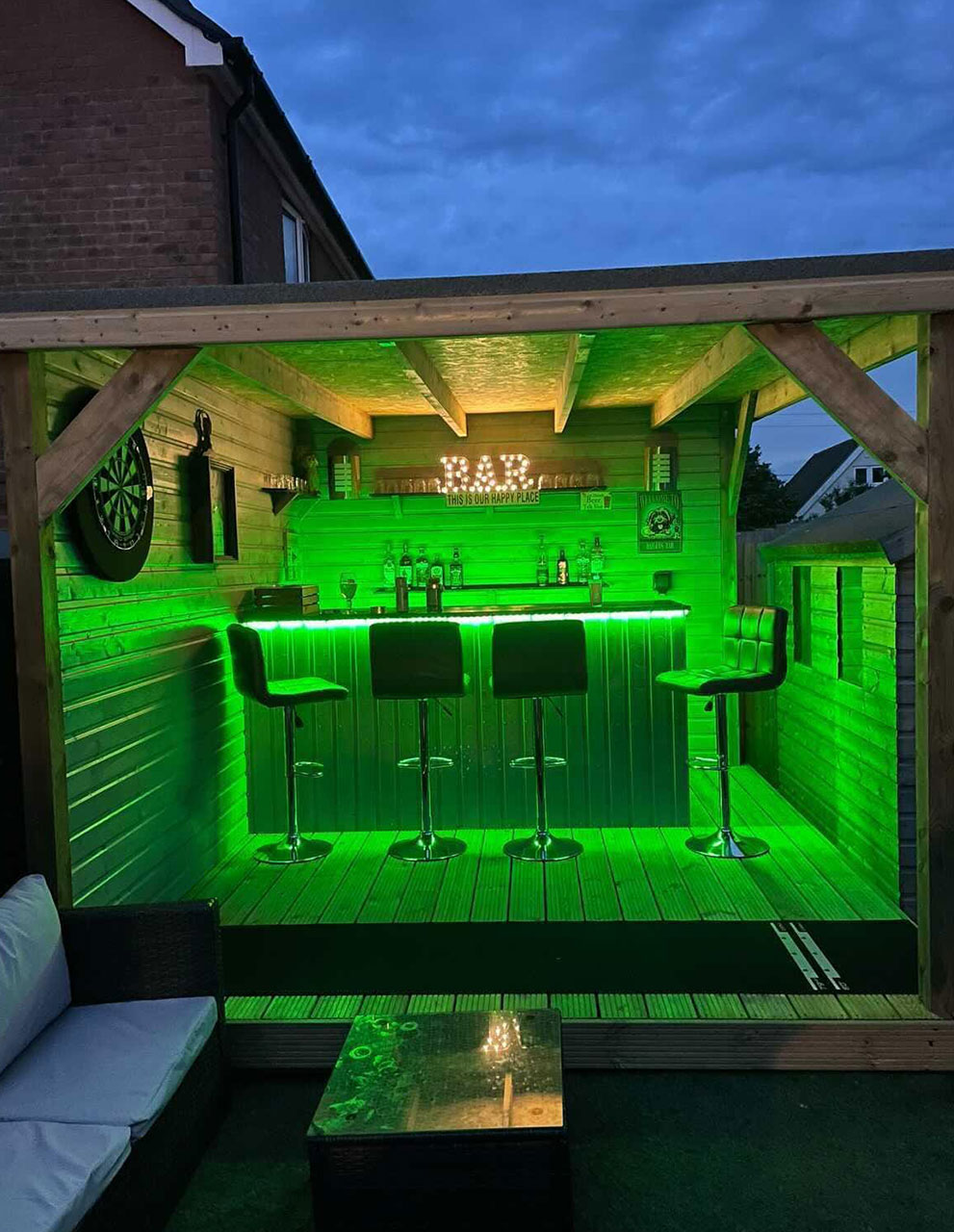 Recent garden shed project by Brothers Carpentry Ltd