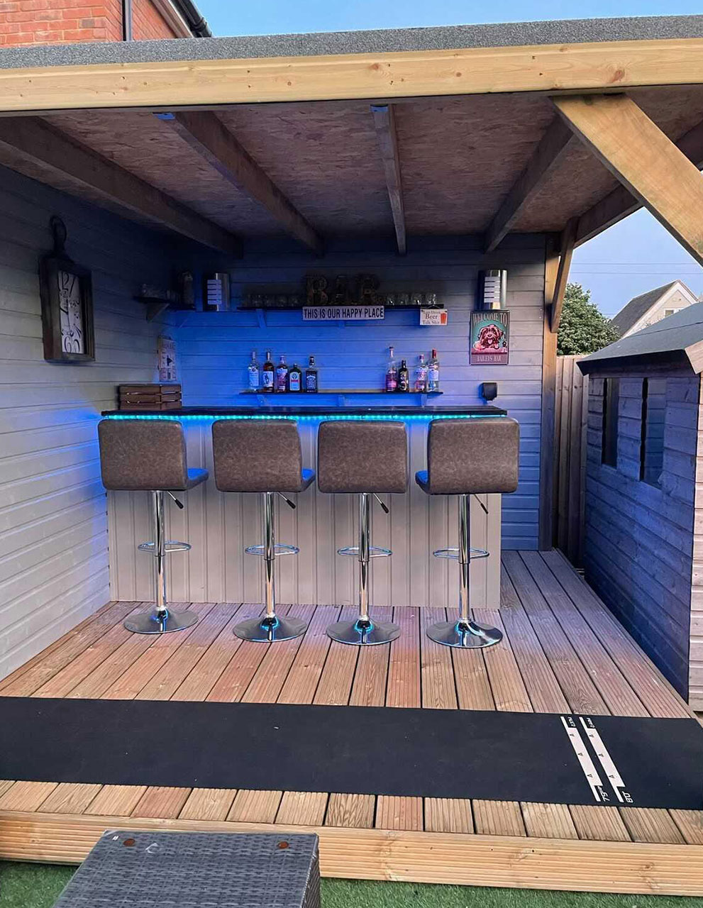 Recent garden shed project by Brothers Carpentry Ltd