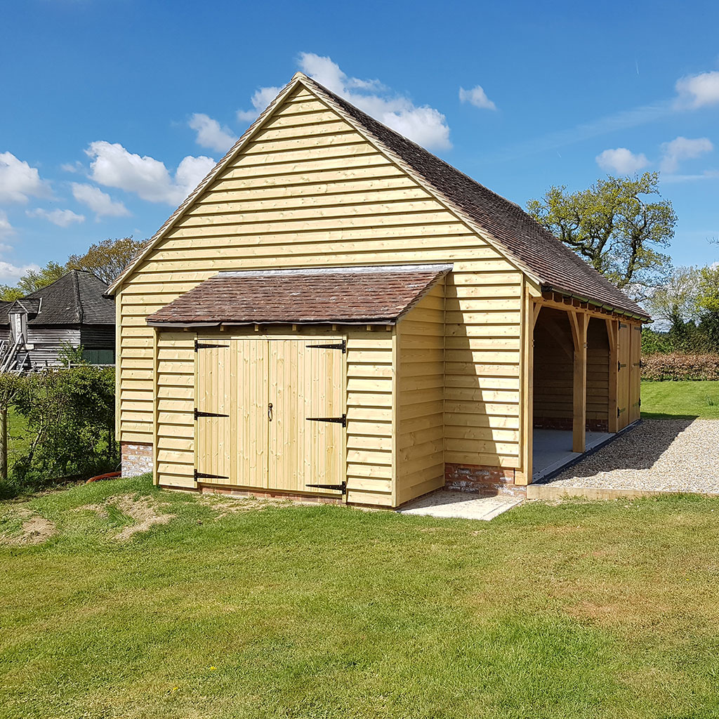 Brothers Carpentry Ltd oak structure work in Kent